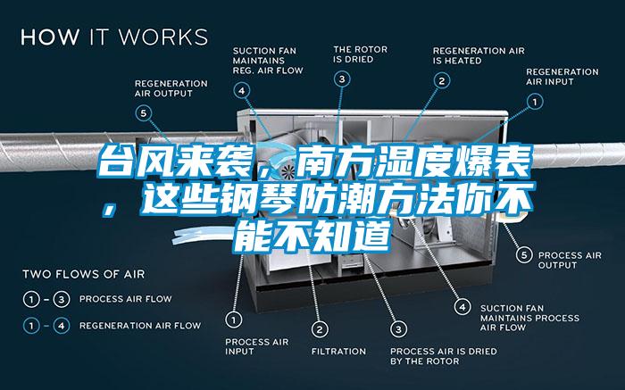 台风来袭，南方湿度爆表，这些钢琴防潮方法你不能不知道