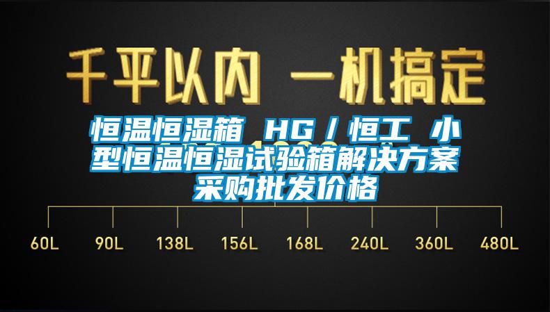 恒温恒湿箱 HG／恒工 小型恒温恒湿试验箱污芭乐成人 采购批发价格