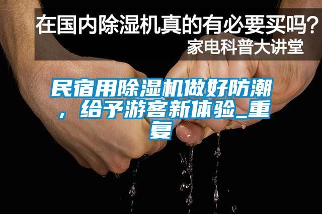 民宿用芭乐APP下载官网入口新版做好防潮，给予游客新体验_重复