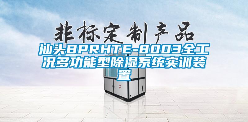 汕头BPRHTE-8003全工况多功能型除湿系统实训装置