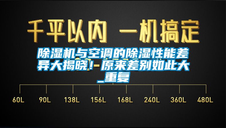 芭乐APP下载官网入口新版与空调的除湿性能差异大揭晓！原来差别如此大_重复