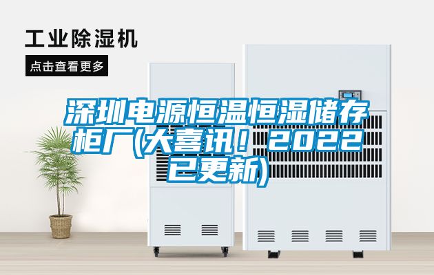 深圳电源恒温恒湿储存柜厂(大喜讯！2022已更新)