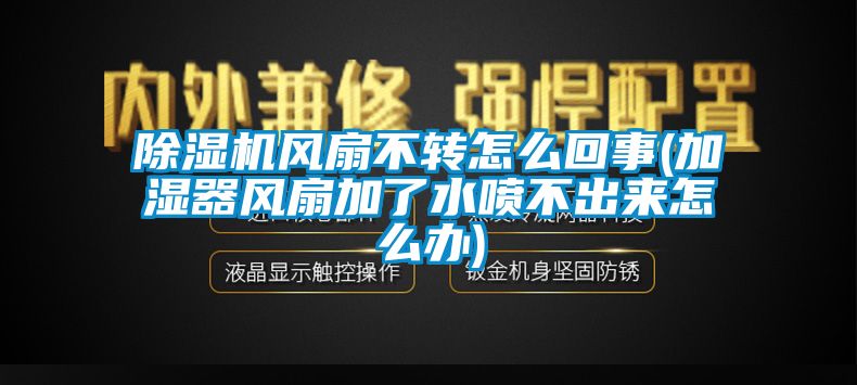 芭乐APP下载官网入口新版风扇不转怎么回事(加湿器风扇加了水喷不出来怎么办)