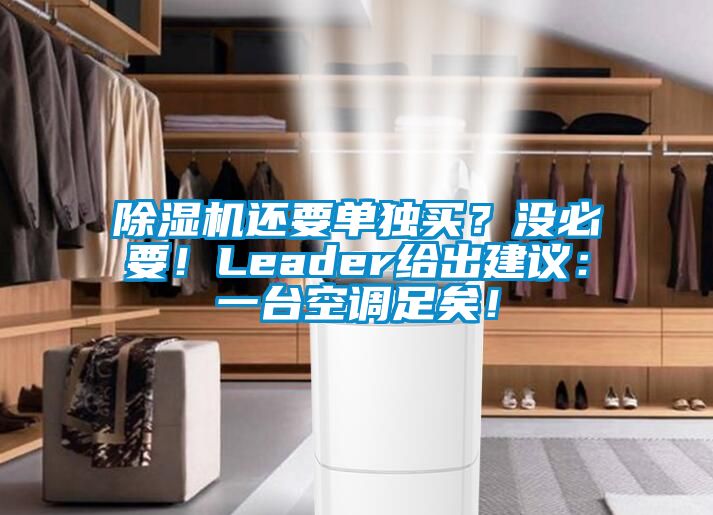 芭乐APP下载官网入口新版还要单独买？没必要！Leader给出建议：一台空调足矣！